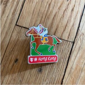 Hong Kong Pin Hong Kong Horse Pin Hong Kong Jockey Pin